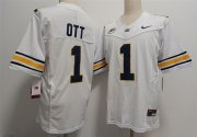 Cheap Men's California Golden Bears #1 Jaydn Ott White F.U.S.E. Stitched Football Jersey