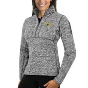 Wholesale Cheap Dallas Stars Antigua Women's Fortune 1/2-Zip Pullover Sweater Black