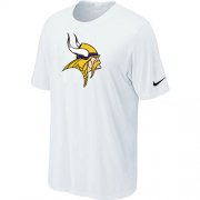 Wholesale Cheap Nike Minnesota Vikings Sideline Legend Authentic Logo Dri-FIT NFL T-Shirt White