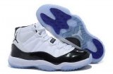 Wholesale Cheap Air Jordan XI(11) Concord Shoes White/Black