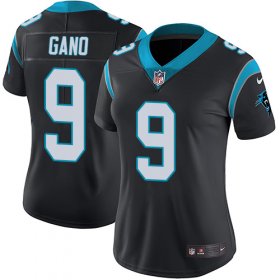 Wholesale Cheap Nike Panthers #9 Graham Gano Black Team Color Women\'s Stitched NFL Vapor Untouchable Limited Jersey