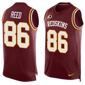 Wholesale Cheap Nike Redskins #86 Jordan Reed Burgundy Red Team Color Men\'s Stitched NFL Limited Tank Top Jersey