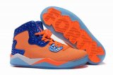 Wholesale Cheap Jordan Spike 40 Shoes Orange/blue-white