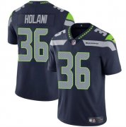 Cheap Men's Seattle Seahawks #36 George Holani Navy 2024 Vapor Limited Football Stitched Jersey