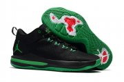 Wholesale Cheap Jordan CP3 X Elite Shoes Black/Green