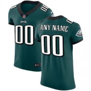 Wholesale Cheap Nike Philadelphia Eagles Customized Midnight Green Team Color Stitched Vapor Untouchable Elite Men's NFL Jersey