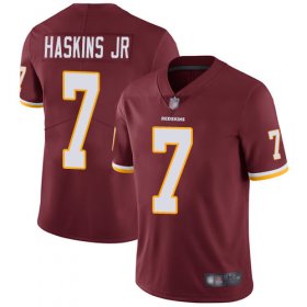 Wholesale Cheap Nike Redskins #7 Dwayne Haskins Jr Burgundy Red Team Color Men\'s Stitched NFL Vapor Untouchable Limited Jersey