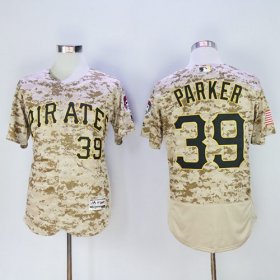 Wholesale Cheap Pirates #39 Dave Parker Camo Flexbase Authentic Collection Stitched MLB Jersey