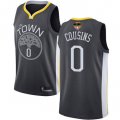 Wholesale Cheap Warriors #0 DeMarcus Cousins Black 2019 Finals Bound Basketball Swingman Statement Edition Jersey