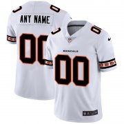 Wholesale Cheap Cincinnati Bengals Custom Nike White Team Logo Vapor Limited NFL Jersey