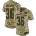 Wholesale Cheap Nike Cardinals #36 Budda Baker Camo Women's Stitched NFL Limited 2018 Salute to Service Jersey