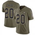 Wholesale Cheap Nike Saints #20 Janoris Jenkins Olive Men's Stitched NFL Limited 2017 Salute To Service Jersey