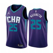 Wholesale Cheap Nike Hornets #25 PJ Washington Purple 2019-20 Statement Edition NBA Jersey