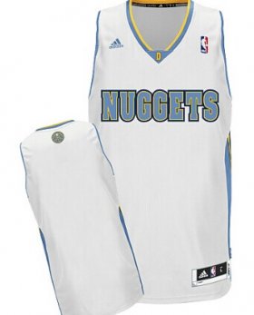 Wholesale Cheap Denver Nuggets Blank White Swingman Jersey