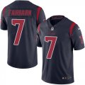 Wholesale Cheap Nike Texans #7 Ka'imi Fairbairn Navy Blue Men's Stitched NFL Limited Rush Jersey