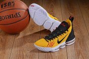 Wholesale Cheap Nike Lebron James 16 Air Cushion Shoes Bruce Lee Yellow Black