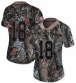 Wholesale Cheap Nike Patriots #18 Matt Slater Camo Women's Stitched NFL Limited Rush Realtree Jersey