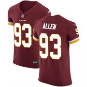 Wholesale Cheap Nike Redskins #93 Jonathan Allen Burgundy Red Team Color Men's Stitched NFL Vapor Untouchable Elite Jersey