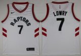 Cheap Youth Toronto Raptors #7 Kyle Lowry White NBA Swingman Association Edition Jersey