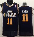 Wholesale Cheap Utah Jazz #11 Dante Exum Navy Blue Swingman Jersey