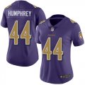 Wholesale Cheap Nike Ravens #44 Marlon Humphrey Purple Women's Stitched NFL Limited Rush Jersey