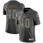 Wholesale Cheap Nike Saints #40 Delvin Breaux Gray Static Men's Stitched NFL Vapor Untouchable Limited Jersey