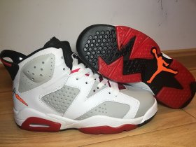 Wholesale Cheap Air Jordan 6 Bugs Bunny Grey/White-red-black