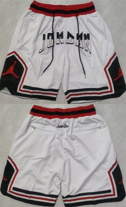 Wholesale Cheap Men\'s Michael Jordan White Red Black Shorts