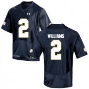 Wholesale Cheap Notre Dame Fighting Irish 2 Dexter Williams Navy College Football Jersey