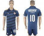 Wholesale Cheap Guadalajara #10 Lopez Away Soccer Club Jersey