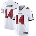 Wholesale Cheap Tampa Bay Buccaneers #14 Chris Godwin Men's Nike White Vapor Limited Jersey