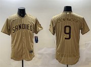 Cheap Men's San Diego Padres #9 Jake Cronenworth Brown Flex Base Stitched MLB Jersey