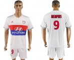 Wholesale Cheap Lyon #9 Memphis Home Soccer Club Jersey