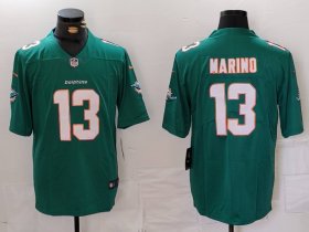 Men\'s Miami Dolphins #13 Dan Marino Green Vapor Untouchable Stitched Nike Limited Jersey