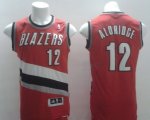 Wholesale Cheap Portland Trail Blazers #12 LaMarcus Aldridge Revolution 30 Swingman Red Jersey