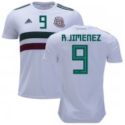 Wholesale Cheap Mexico #9 R.Jimenez Away Kid Soccer Country Jersey