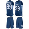 Wholesale Cheap Nike Colts #99 DeForest Buckner Royal Blue Team Color Men's Stitched NFL Limited Tank Top Suit Jersey