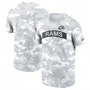 Cheap Men's Los Angeles Rams 2024 Arctic Camo Salute To Service Performance T-Shirt