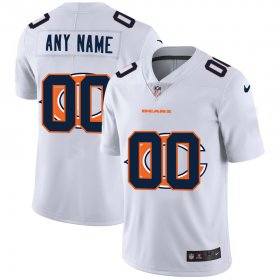 Wholesale Cheap Nike Chicago Bears Customized White Team Big Logo Vapor Untouchable Limited Jersey