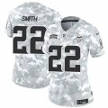 Cheap Women's Minnesota Vikings #22 Harrison Smith 2024 F.U.S.E Arctic Camo Salute To Service Limited Stitched Jersey(Run Small)