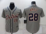 Wholesale Cheap Men's Detroit Tigers #28 Javier B