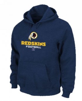 Wholesale Cheap Washington Redskins Critical Victory Pullover Hoodie Dark Blue