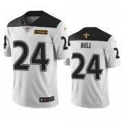 Wholesale Cheap New Orleans Saints #24 Vonn Bell White Vapor Limited City Edition NFL Jersey