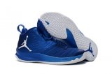 Wholesale Cheap Air Jordan Super Fly 5 X Shoes Blue/White