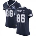 Wholesale Cheap Nike Cowboys #86 Dalton Schultz Navy Blue Team Color Men's Stitched With Established In 1960 Patch NFL Vapor Untouchable Elite Jersey