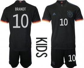 Wholesale Cheap 2021 European Cup Germany away Youth 10 soccer jerseys