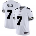 Wholesale Cheap Jacksonville Jaguars #7 Nick Foles Nike White Team Logo Vapor Limited NFL Jersey