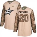 Wholesale Cheap Adidas Stars #20 Dino Ciccarelli Camo Authentic 2017 Veterans Day Stitched NHL Jersey