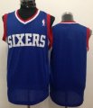 Wholesale Cheap Philadelphia 76ers Blank Blue Swingman Jersey