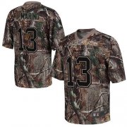 Wholesale Cheap Nike Dolphins #13 Dan Marino Camo Men's Stitched NFL Realtree Elite Jersey